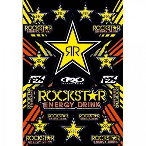 Buse FX Sponsor Sticker Kit Rockstar
