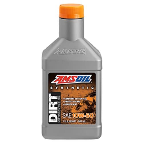 Amsoil 10W-50 Synthetic Dirt Bike Oil