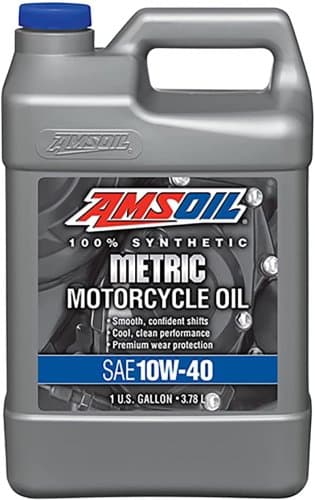 Amsoil 10W-40 Synthetic Metric Motorcycle Oil