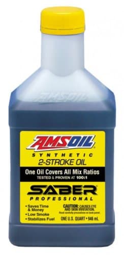 Amsoil SABER Professional Synthetic 2-Stroke Oil (QT)